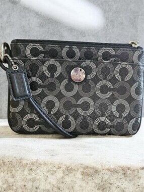 Coach Waverly Signature Wristlet